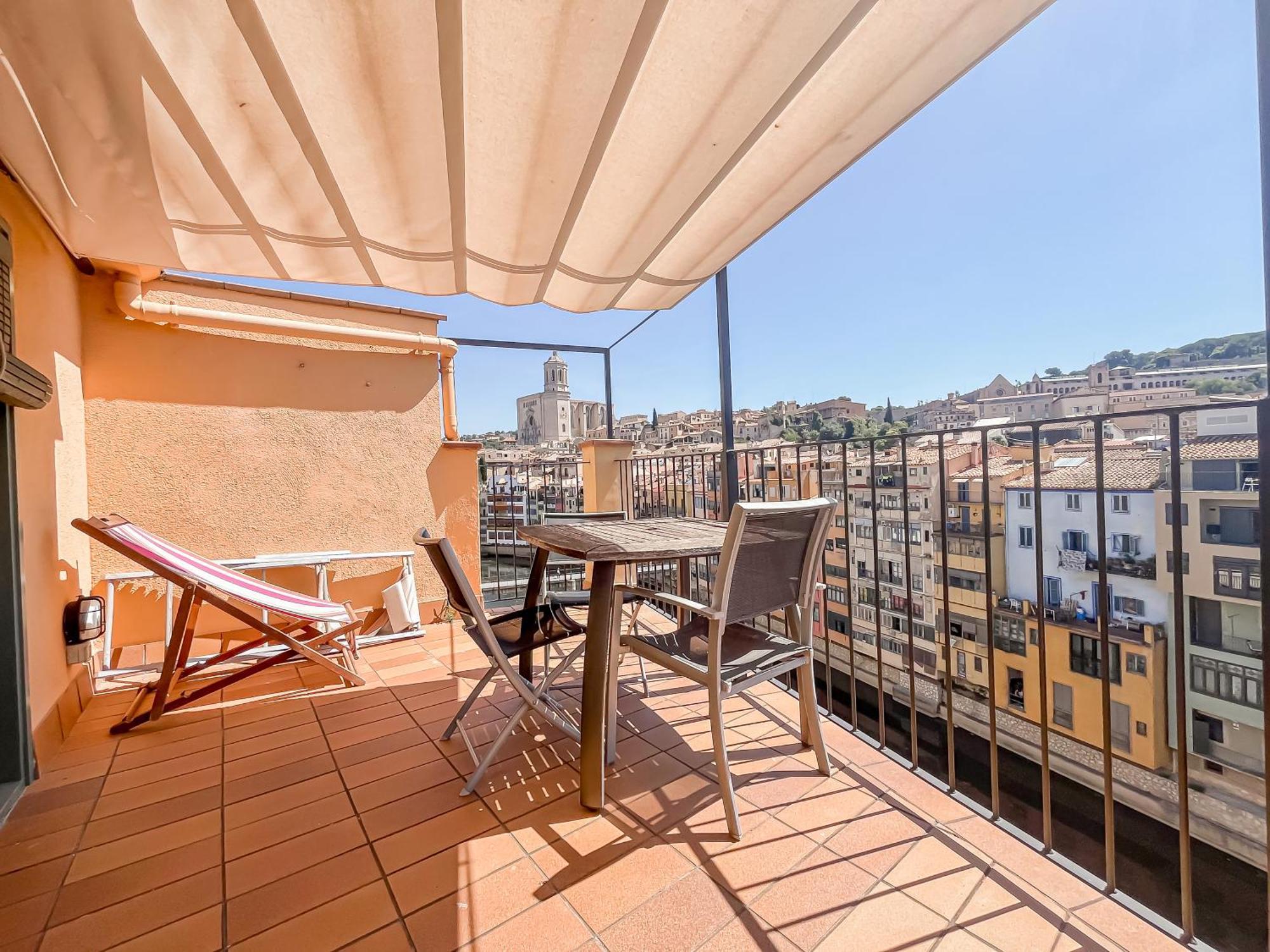 Sleep & Stay Luxury Top Floor Apt With Terrace Girona Bagian luar foto