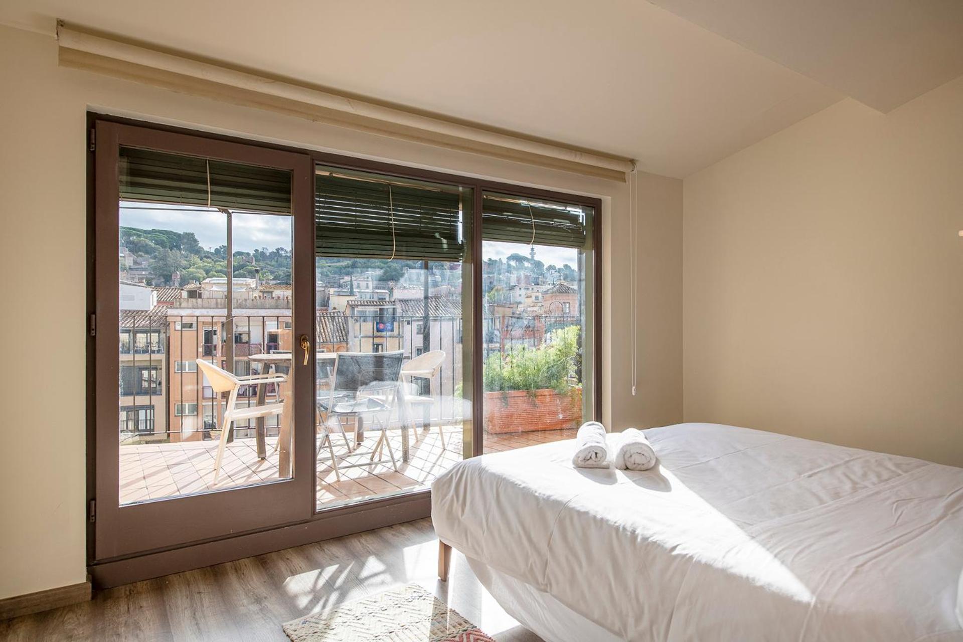Sleep & Stay Luxury Top Floor Apt With Terrace Girona Bagian luar foto