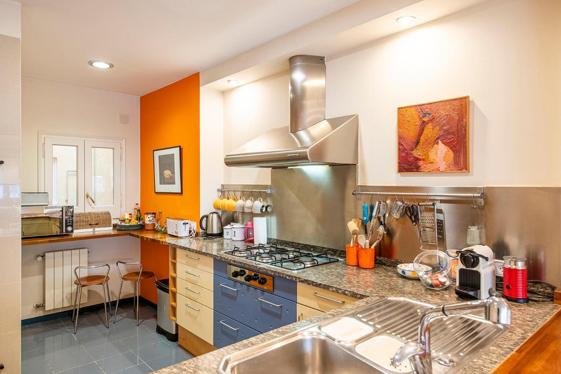 Sleep & Stay Luxury Top Floor Apt With Terrace Girona Bagian luar foto