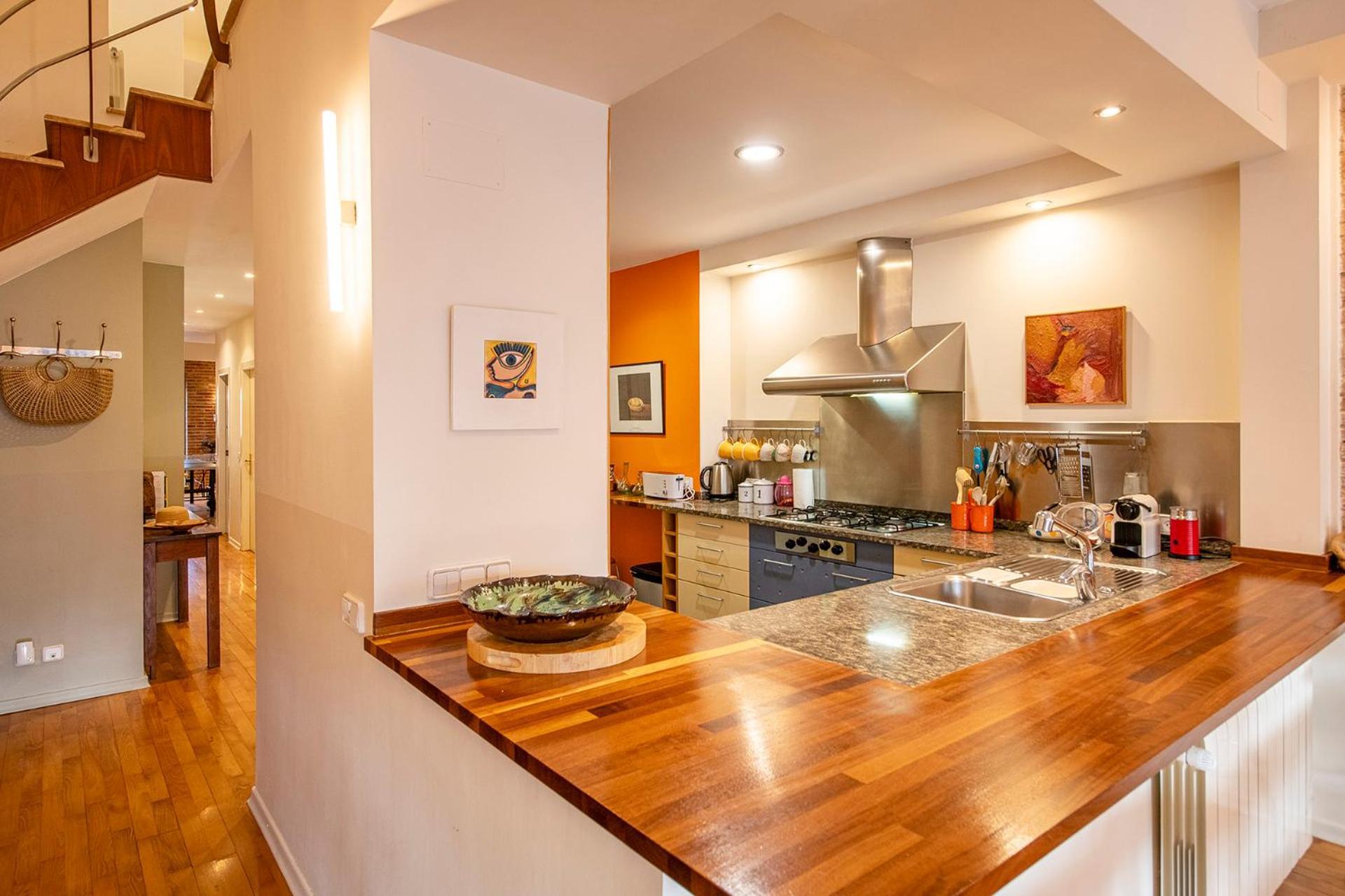 Sleep & Stay Luxury Top Floor Apt With Terrace Girona Bagian luar foto